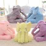 Large Plush Elephant Pillow