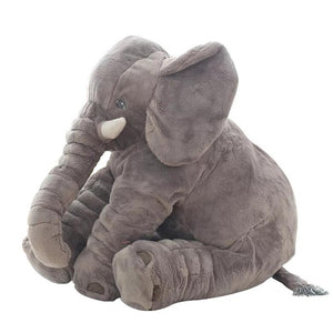 Large Plush Elephant Pillow