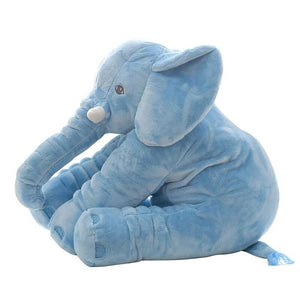 Large Plush Elephant Pillow