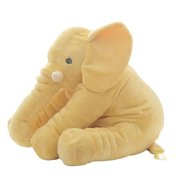 Large Plush Elephant Pillow