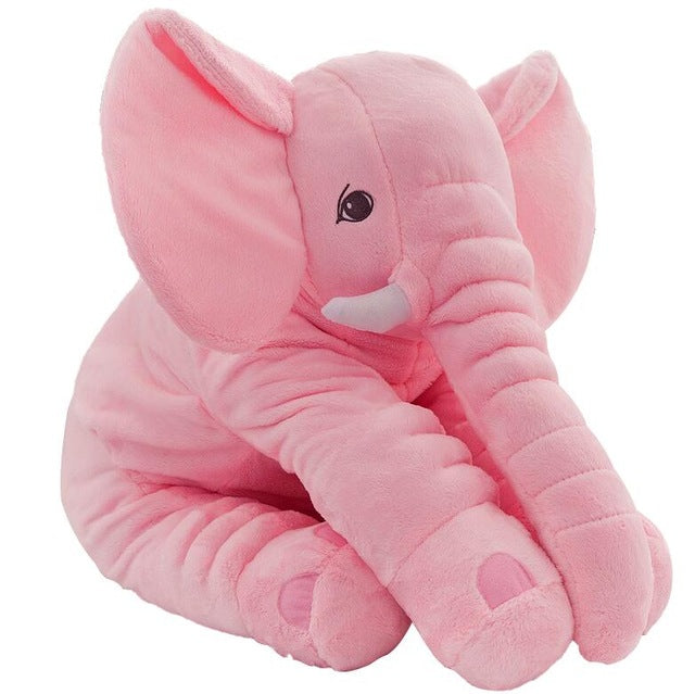 Large Plush Elephant Pillow