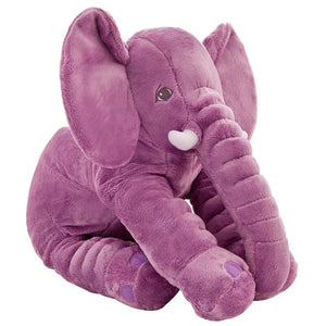 Large Plush Elephant Pillow