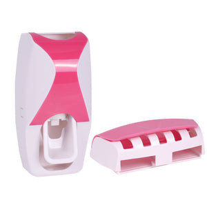 Automatic Toothpaste Dispenser + Squeezer