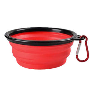 Foldable Silicone Dog Bowl