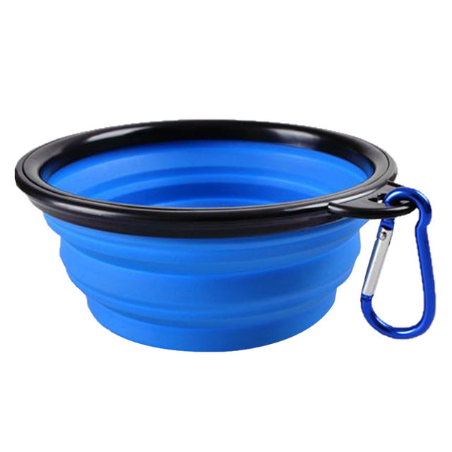 Foldable Silicone Dog Bowl