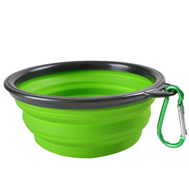 Foldable Silicone Dog Bowl