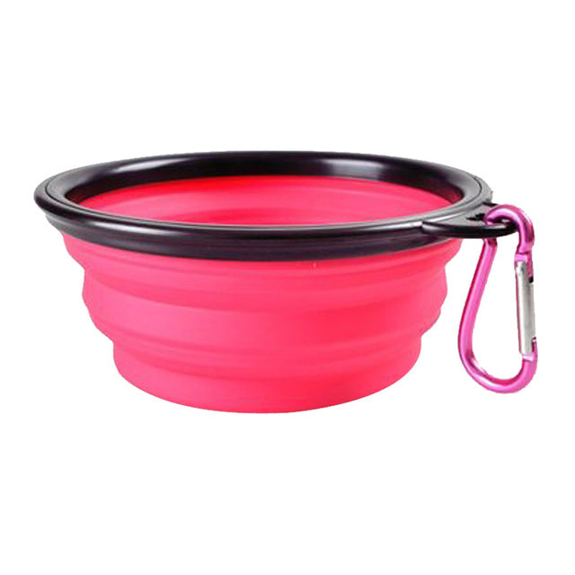 Foldable Silicone Dog Bowl