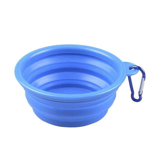 Foldable Silicone Dog Bowl