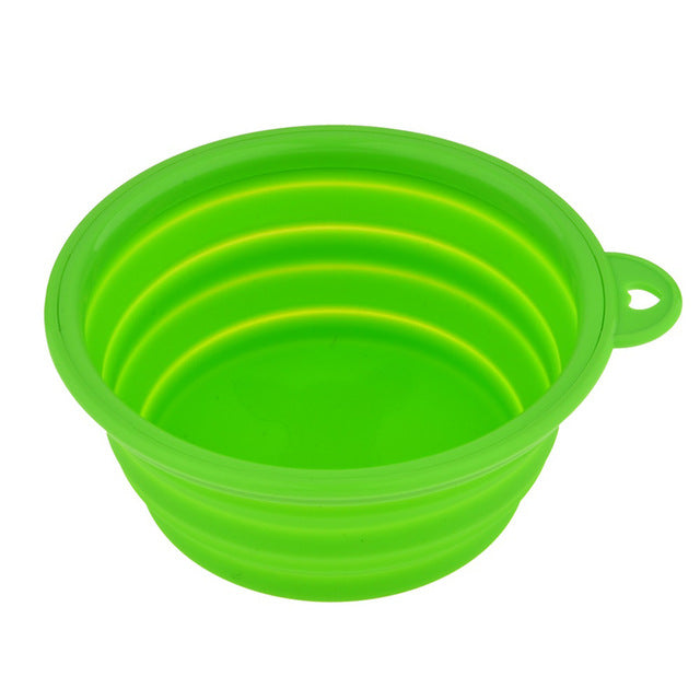 Foldable Silicone Dog Bowl