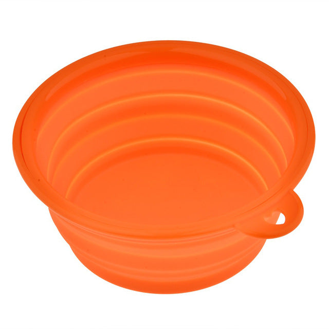 Foldable Silicone Dog Bowl