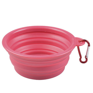 Foldable Silicone Dog Bowl