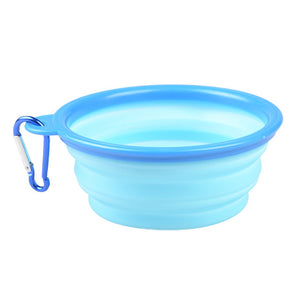 Foldable Silicone Dog Bowl